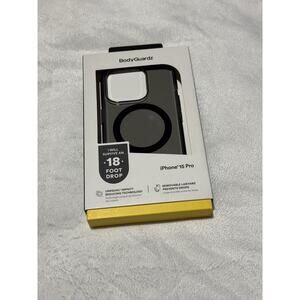 BodyGuardz Ace Pro Case for Apple iPhone 15 Pro w/ MagSafe Black/Smoke - NEW